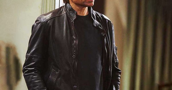 Hank moody hotsell leather jacket